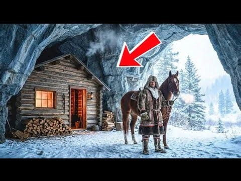 The Alaskan Man Built a Cabin Inside a Cave—When Winter Hits, Neighbors Turned Pale!