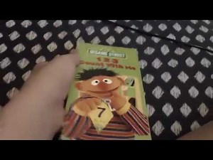 My Rare Sesame Street VHS Reprints with the 1997 CTW Logo on the Labels
