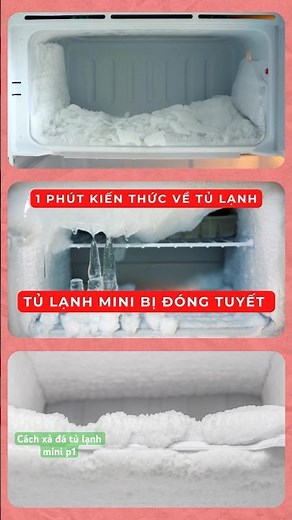 Tủ lạnh mini bi đóng tuyết - cách xả đá tủ lạnh mini 50lit #tulanhminibidongtuyen #xadatulanhmini50l