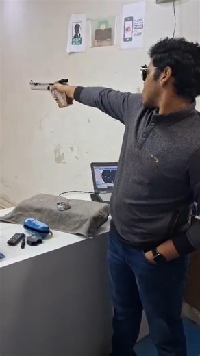 10m Air pistol practice time 😎|| 10m air pistol shooting 🔫|| #viral #shorts #top10