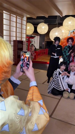 Amazing Filming in Demon Slayer Cosplay!