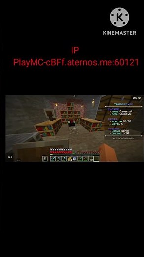 We added rank in play mc. join now for free VIP rank.#minecraft #gaming