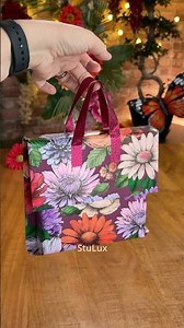 ✨ Colorful Purse Gift Wrapping 🎁 #giftwrapping #stulux #diy