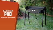 Backyard Pro Double Burner Range Assembly Video | WebstaurantStore