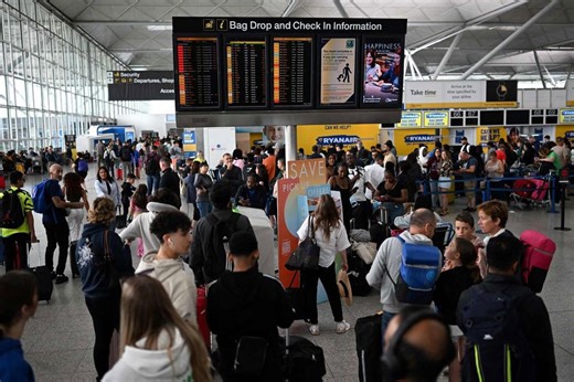 London Stansted security queues spark passenger chaos