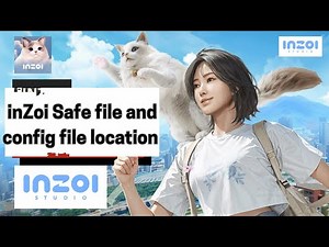 inZoi Save file and config file location ( 100% SOLUTION )