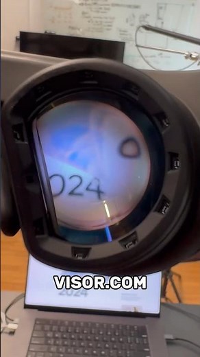 REAL Visor 4K Demo 😎 Visor.com #tech #technology #vr #visor #virtualreality #quest #meta #oculus