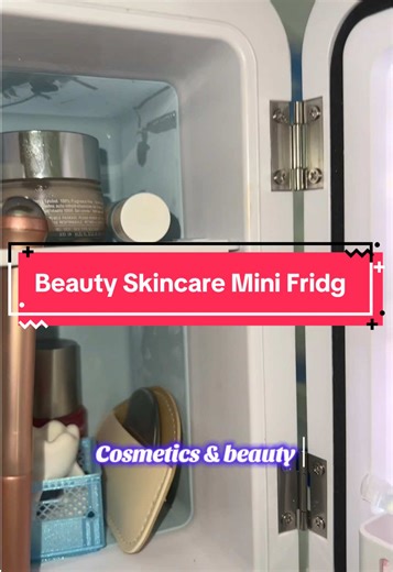 Beauty Mini Fridge for GIP cosmetics , beauty tools, and skincare. Super lightweight & compact.A Easy carry handle. AC plug for vehicle use. Lighted LED mirror on front. Easily store, beauty, tools, skin care, products, injectables, or anything else. Easily and discreetly fits in any closet, vanity or bathroom area. Quiet motor. Energy efficient. Super affordable price point. Perfect for Mother’s Day or anytime. Ships fast and delivers quickly. @Antarctic Star #beautyrefrigerator #SyringeStorage