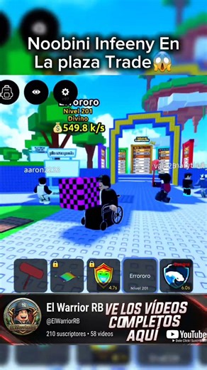 Noobini Infeeny En La plaza Trade De Escapa Del Tsunami × Brainrots