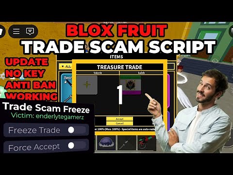 [BEST 2026] Blox Fruits Trade Scam Script 😈 Freeze + Auto Accept | Working No Key!
