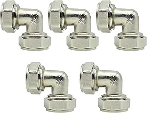 5PCS M8067 Rapidair Maxline Elbow Fitting for 3/4 Inch Tubing System Air Line Tubing Tool Parts