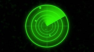 Signal Transmitted Sonar Radar Glow Green Stock Footage Video (100% Royalty-free) 1100184321 | Shutterstock