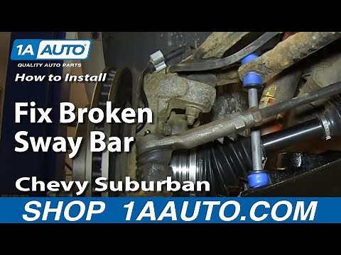 How to Replace Sway Bar Link 00-06 Chevy Suburban