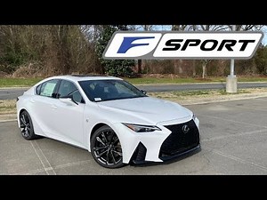 2024 Lexus IS300 F Sport: POV Start Up, Test Drive, Walkaround and Review