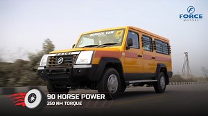 Every school journey should be safe, reliable, and comfortable. Unorganized vans compromise safety, and school buses can be costly. It’s time for an upgrade! 🚸 Introducing the All-New Trax School Van – built for safety, comfort & performance. ✅ Govt-Compliant Safety – Window guard rails, child-lock doors, ABS, EBD & emergency exits. ✅ Spacious & Practical – Seats 18 kids or 12 adults driver, with ergonomic seating & storage. ✅ Powerful & Reliable – 2.6L engine, 90 HP, 250 Nm torque & smooth gea