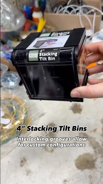 4” Stacking Tilt Bins | Harbor Freight