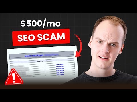 The $500/mo SEO Scam from a Local Marketing Agency (warning)