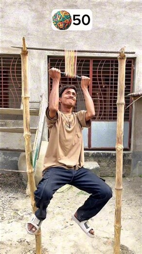 Can Rubber Bands Hold a Human Weight? Experiment!