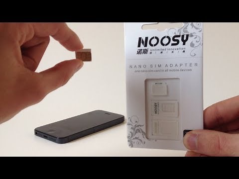 ADAPTATEUR NANO SIM + MICRO SIM + SIM POUR IPHONE