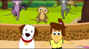 The Zoo Song We're Going to the Zoo - HooplaKidz Nursery Rhymes