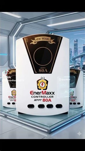 #solarenergy enermaxx mppt solar charge controller 80A #mppt #energy