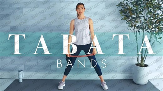 2025.10.20 【SeniorShape Fitness】力量和有氧Tabata锻炼与阻力带低冲击力但具有挑战性！