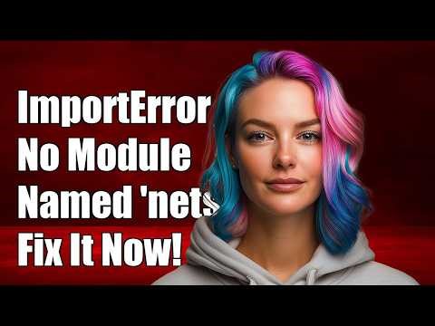 ImportError: No module named 'nets'