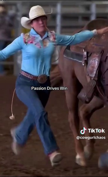 🎉 Cowgirls have that serious WOW factor! 💪 she ain’t made of lace either!!! Watch this incredible run in Goat Tying where skill meets speed! From the dismount to the tie, this rodeo athlete shows pure grit and determination. She's a force to be reckoned with, proving that cowgirl life is all about passion and hard work. Double tap if you agree! 🐐💨 #GoatTyingQueen #RodeoSkills #WesternLife #NLBRA #RanchKids Passion Drives Win