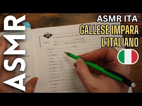 Gallese impara l'italiano per rilassarti [ASMR ITA]