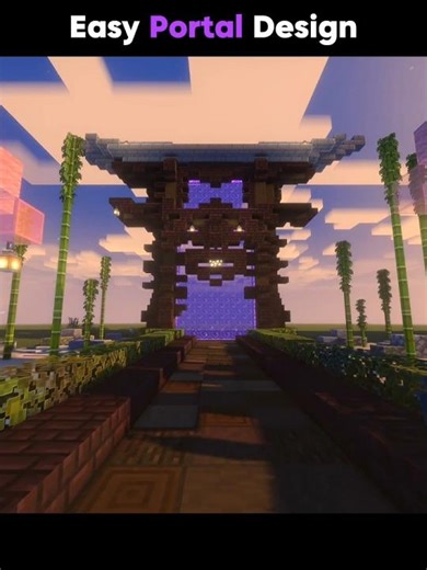 Easy Nether Portal Tutorial