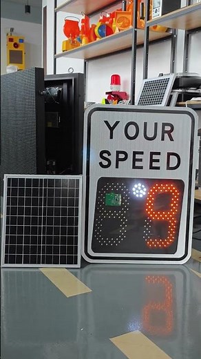 Portable Radar Speed Sign with 18" LED Display