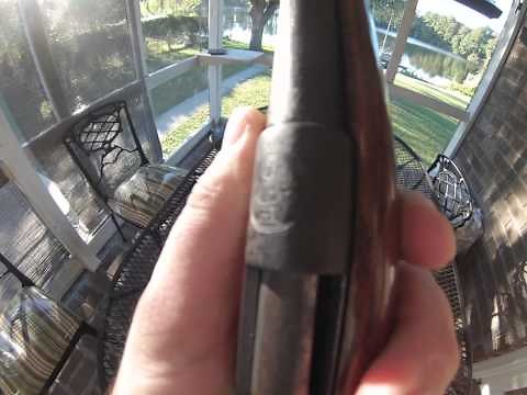 An Old JGA Anschütz .22 Bolt Action Rifle