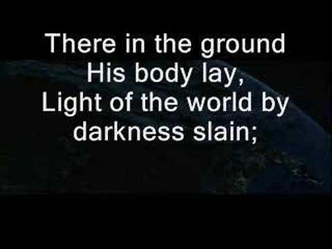 In Christ Alone - song with lyrics for worship