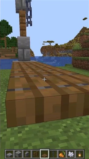 THE BEST SWING YOU CAN MAKE IN MINECRAFT! #minecraft #minecraftshorts #shorts