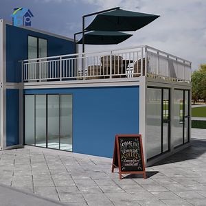 [Hot Item] Modern Expandable Play Fold up Modular Home Cheap Custom Foldable Prefabricated Portable 20 Feet Prebfab Folding Container House