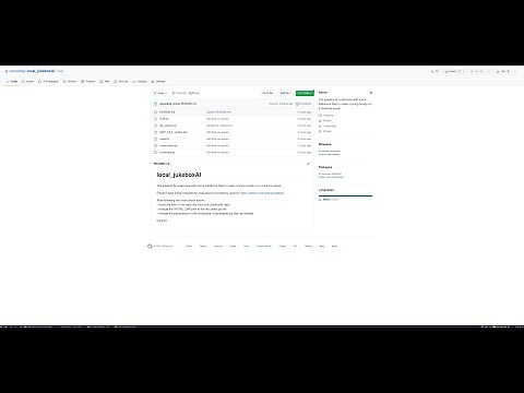 RUN JUKEBOX LOCALLY (NEW GITHUB)