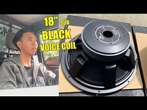 Upgrade tayo ng bagong Subwoofer speakers, 18"
