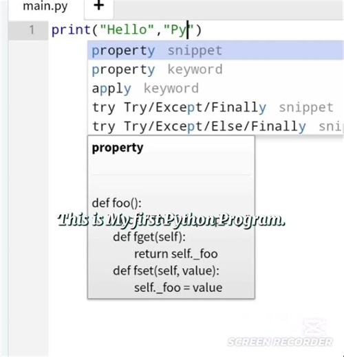 Python for beginners | First Python Program