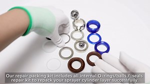 249123 Pump Packing Repair Kit for Graco Airless Paint Sprayer 7900 2030 200 300 Pump Seals Accessories Aftermarket