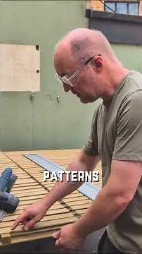 Cutting a Fence Panel in a Cramped Space (Stay Safe!) 🪚 #woodworking #wood #diy