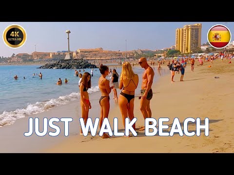 Sunset Beach Walk 🌅 Relaxing Ocean Sounds & Golden Hour Vibes 4K