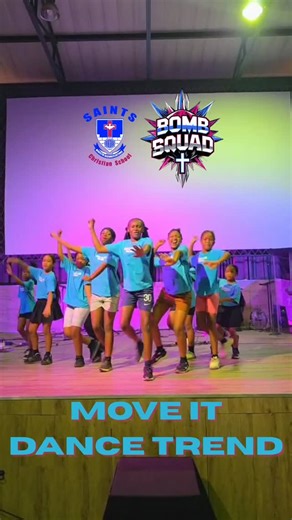 💣 Saints Junior Dance Team - The Bomb Squad! 💣 Bringing the heat with epic moves in the Move It Dance Trend! 💃🔥 Their passion and sharp choreography show exactly why Saints leads the way in dance! #SaintsChristianSchool #BombSquad #MoveItDanceTrend #DanceExcellence #SaintsTalent #Trending #DanceVibes | Saints Christian School Potchefstroom