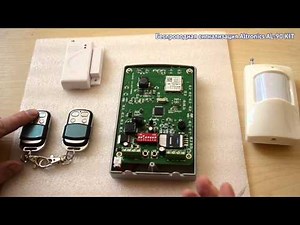 GSM сигнализации Altronics AL 90 KIT Сброс централи и программирование датчиков