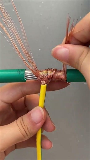 How To Connect Wires | Correct Method For Electrical Wire Joint #shortvideo #wireworks