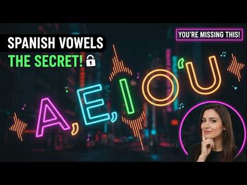 Spanish Vowels Made INSANELY Easy (Sing Along!)