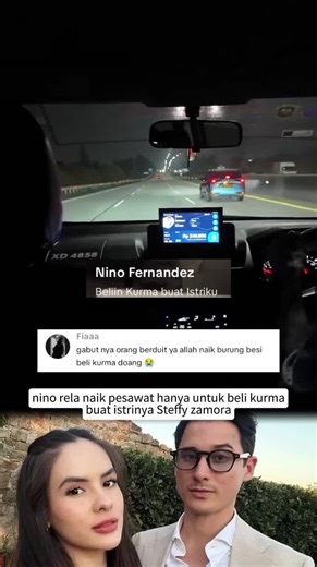 Perjalanan Spesial Nino Fernandez Beli Kurma untuk Steffi Zamora
