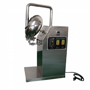 [Hot Item] by-300 Upgraded Version Small Tablets Chocolate Coater Machine Film Spray Coating Tablet Coater