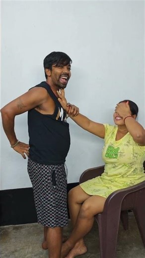 Ulta Pad Gaya… Wait For End 😳😂 #couple #funny #viral #comedy #viralshorts