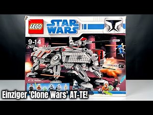 Der coolste AT-TE Walker?! | LEGO Star Wars 'The Clone Wars' Review! Set 7675