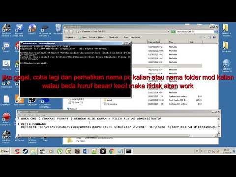 Cara memindahkan folder mod ETS2 ke tempat penyimpanan lain - Euro Truck Simulator 2 Indonesia